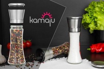 КЕРАМИЧЕСКАЯ ИЗМЕЛЬЧКА ДЛЯ ИЗМЕЛЬЧЕНИЯ СОЛЬ, ПЕРЦА, СПЕЦИЙ, 210мл, КОРПУС ИЗ ИНОКСА