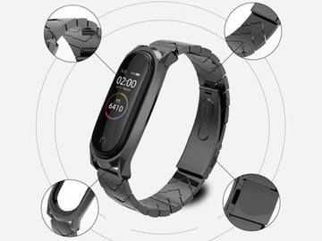 БРАСЛЕТ, РЕМЕНЬ, СТАЛЬНОЙ РЕМЕСЛ ДЛЯ XIAOMI MI BAND 3/4