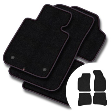 Prémiové velurové koberce pro Volkswagen Passat B5 1996-2005, oválné stopky