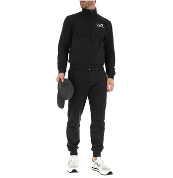 Фирменный мужской спортивный костюм EMPORIO ARMANI EA7 ЧЕРНЫЙ НОВЫЙ размер L