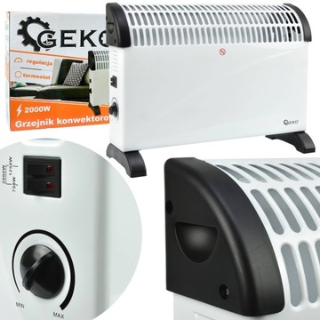 GRZEJNIK ELEKTRYCZNY KALORYFER KONWEKTOROWY 2000W