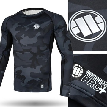 KOSZULKA MĘSKA PIT BULL LONGSLEEVE Z DŁUGIM RĘKAWEM PITBULL