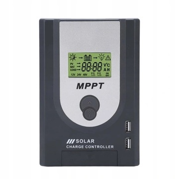 Solarny regulator ładowania MPPT 12V/24V LCD 40A