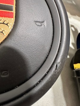 KONZOLA DESKA ORIGINÁLNÍ PORSCHE MACAN 95B KOMPLET MODRÝ PÁSY