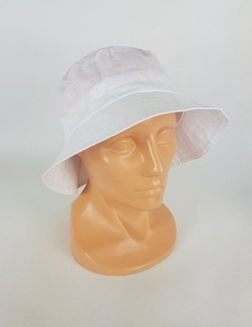 435 ЛЕТНЯЯ ШАПКА БЕЛАЯ 100% ХЛОПОК L