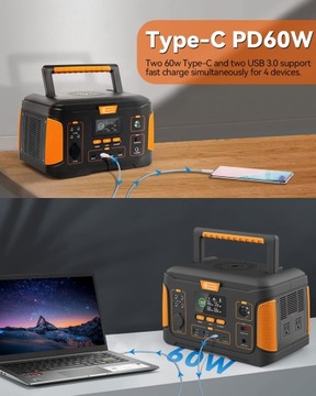 Аварийная электростанция Energy Bank FlashFish J1000Plus 1000 Вт 932 Втч