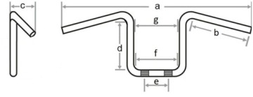 РУЛЬ HARLEY DAVIDSON SPORTSTER IRON '10+ 1
