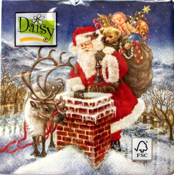 SERWETKI PAPIEROWE SANTA CLAUS 20szt.
