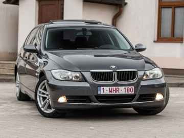 BMW Seria 3 E90-91-92-93 Limuzyna E90 318d 143KM 2007 BMW 320 M47 Rozrząd z przodu ! Szyberdach !, zdjęcie 3