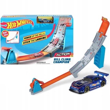 HOT WHEELS TOR WYRZUTNIA ZESTAW WYŚCIG RAMPA GBF83
