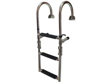 DRABINKA DO ŁODZI 25cm 3 STOPNIE PORĘCZ - 00081