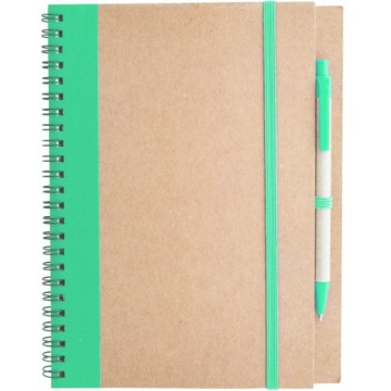 NOTES notatnik SPIRALOWANY A5 z długopisem GŁADKI