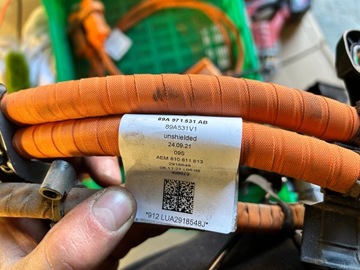 AUDI Q4 E-TRON INSTALACE SVAZEK PŘÍVOD NABÍJENÍ HNÍZDO 89A971531AC