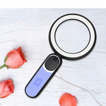 СВЕТОДИОДНАЯ ЛУПА 15-кратная ЛУПА ДЛЯ ЧТЕНИЯ КАКОВ