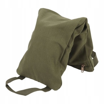 Военный зеленый мешок с песком для йоги с портативной ручкой