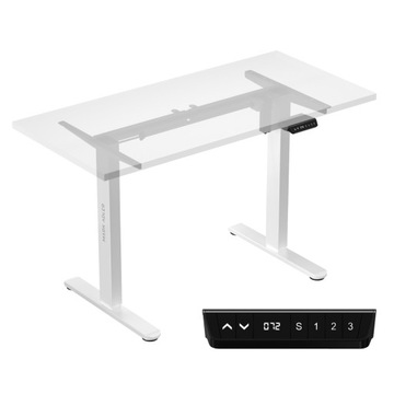 Stelaż ELEKTRYCZNY biurka REGULACJA WYSOKOŚCI nóg Xeno 4.1 White