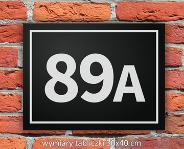 Адресная табличка с номером дома АЛЮМИНИЙ-ЧЕРНЫЙ-МАТ-3