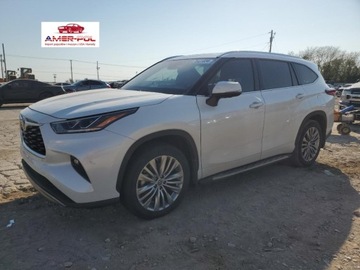 Toyota Highlander III 2022 Toyota Highlander Hybrid Platinum, 2022r., 2.5L 2.5 Hybryda 243KM