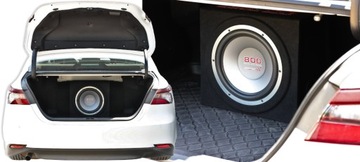 BASS BOX MAC AUDIO TUBE 800W + КАБЕЛИ УСИЛИТЕЛЯ АКТИВНЫЕ ПРОВОДА