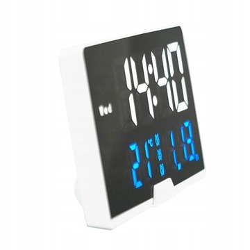 3d LED Zegar Cyfrowy Budzik Temperatury Radio