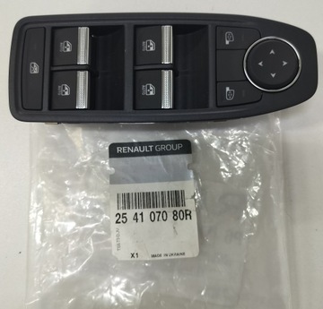 254107080R PŘEPÍNAČ SKEL ZRCÁTKO RENAULT CAPTUR II