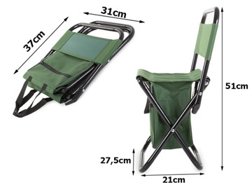 СТУЛ ДЛЯ ТУРИСТИЧЕСКОЙ РЫБАЛКИ, СУМКА, СКЛАДНОЙ СТУЛ ДЛЯ РЫБАЛКИ КЕМПИНГА