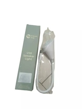 LAMPKA Z GŁOŚNIKIEM USB DO LAPTOPA TRAVEL TOP