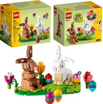 LEGO CLASSIC 40523 ZAJĄCZKI WIELKANOCNE PREZENT