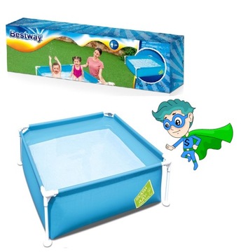 BASEN OGRODOWY STELAŻOWY brodzik dla dzieci BESTWAY 122x30