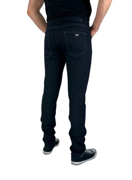 ARMANI JEANS SPODNIE SLIM EMPORIO PREMIUM ROZ. 36