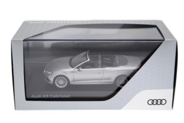 Audi A5 Cabriolet (F5) 2017 Florett Silver Spark 1:43 1/43 Модель автомобиля
