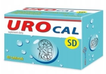 Urocal SD dla osób z kamicą nerkową 40 tabletek