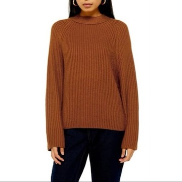 Sweter damski Topshop brązwoy L