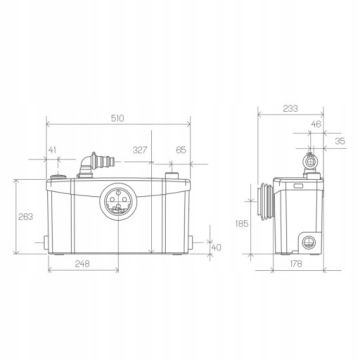 SFA Измельчитель для туалета Saniplus Silence, SP