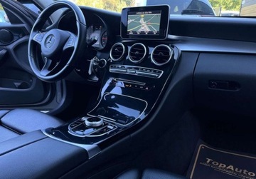Mercedes Klasa C W205 Kombi 200 BlueTEC 136KM 2015 Mercedes-Benz Klasa C AUTOMAT gwarancja bezwypadkowy NAVI hak SKORA, zdjęcie 15