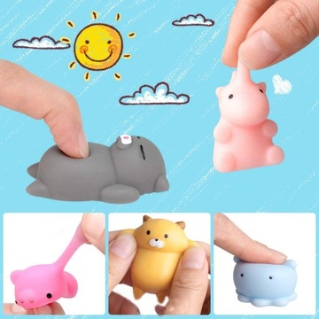 Moji Toys Squishy Mochi антистрессовые игрушки 50 штук