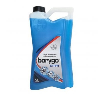 BORYGO START РАДИАТОРНАЯ ЖИДКОСТЬ 5 Л