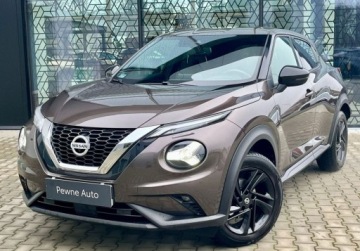 Nissan Juke II Crossover 1.0 DIG-T 114KM 2020 Nissan Juke Juke 1.0 DIG-T Tekna DCT Vat Marza Salon PL Bezwypadkowy, zdjęcie 9