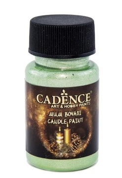 Farba do świec Cadence metaliczna MENTOL 50ml