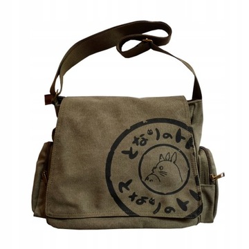 Nowy 2023 Totoro/mój sąsiad Totoro Canvas Torba