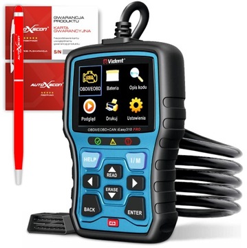 Vident iEasy310Pro, ручная самодиагностика Чехия, Словакия