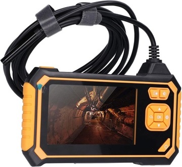 ЭНДОСКОПНАЯ КАМЕРА ДЛЯ ПРОВЕРКИ ЭНДОСКОПА С ЭКРАНОМ 4,3 ДЮЙМА, 5 МН, 8 светодиодов, FULL HD