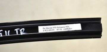 BMW 7 G11 G12 LIŠTA VODÍTKO OKNO 2583450