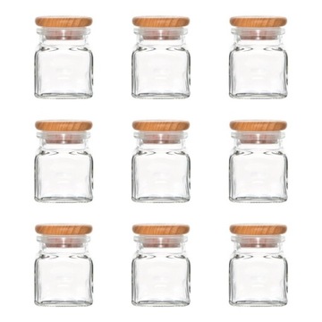 9 шт. баночка для специй 120 мл D