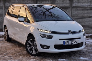 Citroen Grand C4 Picasso II Grand Picasso 2.0 BlueHDi 150KM 2016 Citroën C4 Grand Picasso EXCLUSIVE 2.O HDI 150ps Automat Masaż kamera