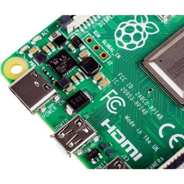 Raspberry Pi 4 Одноплатный компьютер микрокомпьютер 4x 1,5 ГГц 1 ГБ ОЗУ