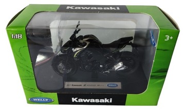 Model Motocykl Motor Welly 1:18 Kawasaki Z1000 R Edition 2017
