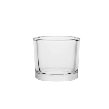 Świecznik pojemnik szklany 70842 cylinder wazon 8 cm 250 ml kpl. 6 szt.