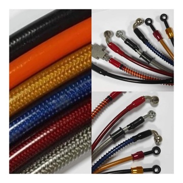 Тормозные магистрали из тефлона со стальной оплеткой, 1 м.