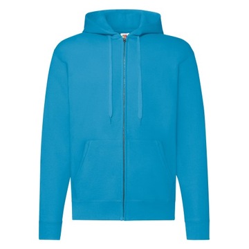 BLUZA FRUIT OF THE LOOM Z KAPTUREM AZURE L